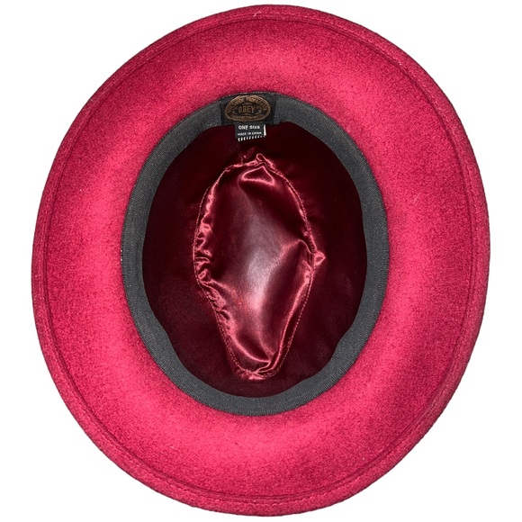 Obey Propaganda Fedora Wool Hat - Picture 4 of 8